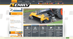 Desktop Screenshot of emily.fr